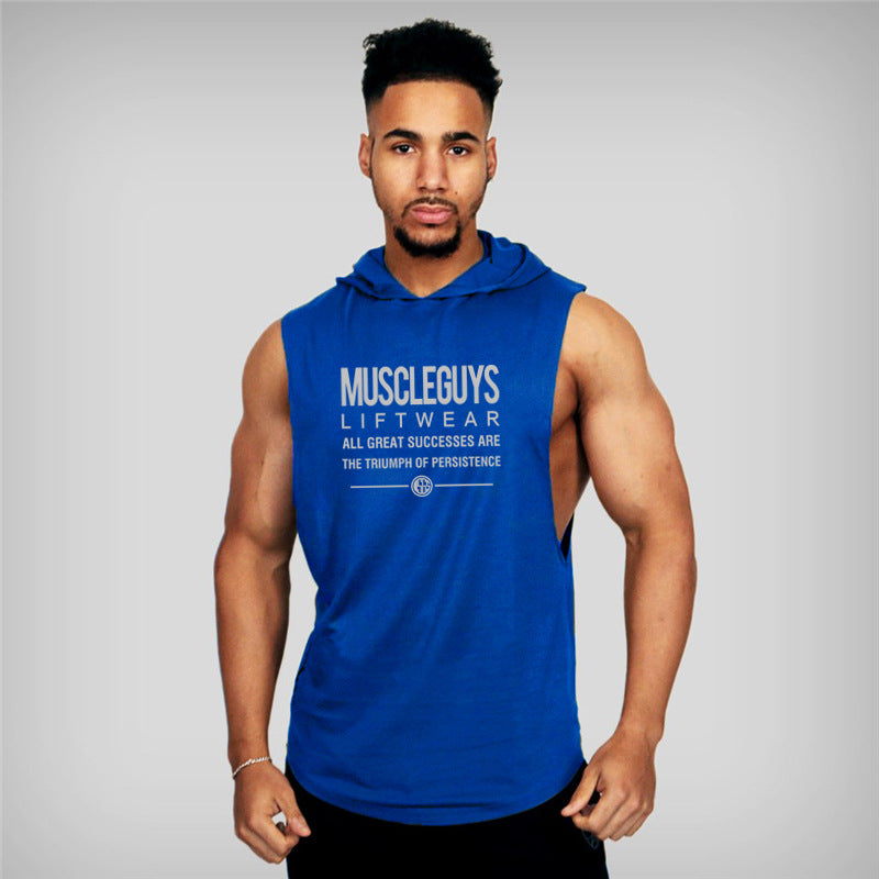 Bodybuilding Brothers Fitness Sports Hooded Vest - MYBLOODGLUCOSE